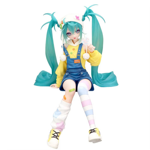 Anime Figure Hatsune Miku Action Figures Kawaii Lollipop PVC Collectible Model Toys Girl Gift